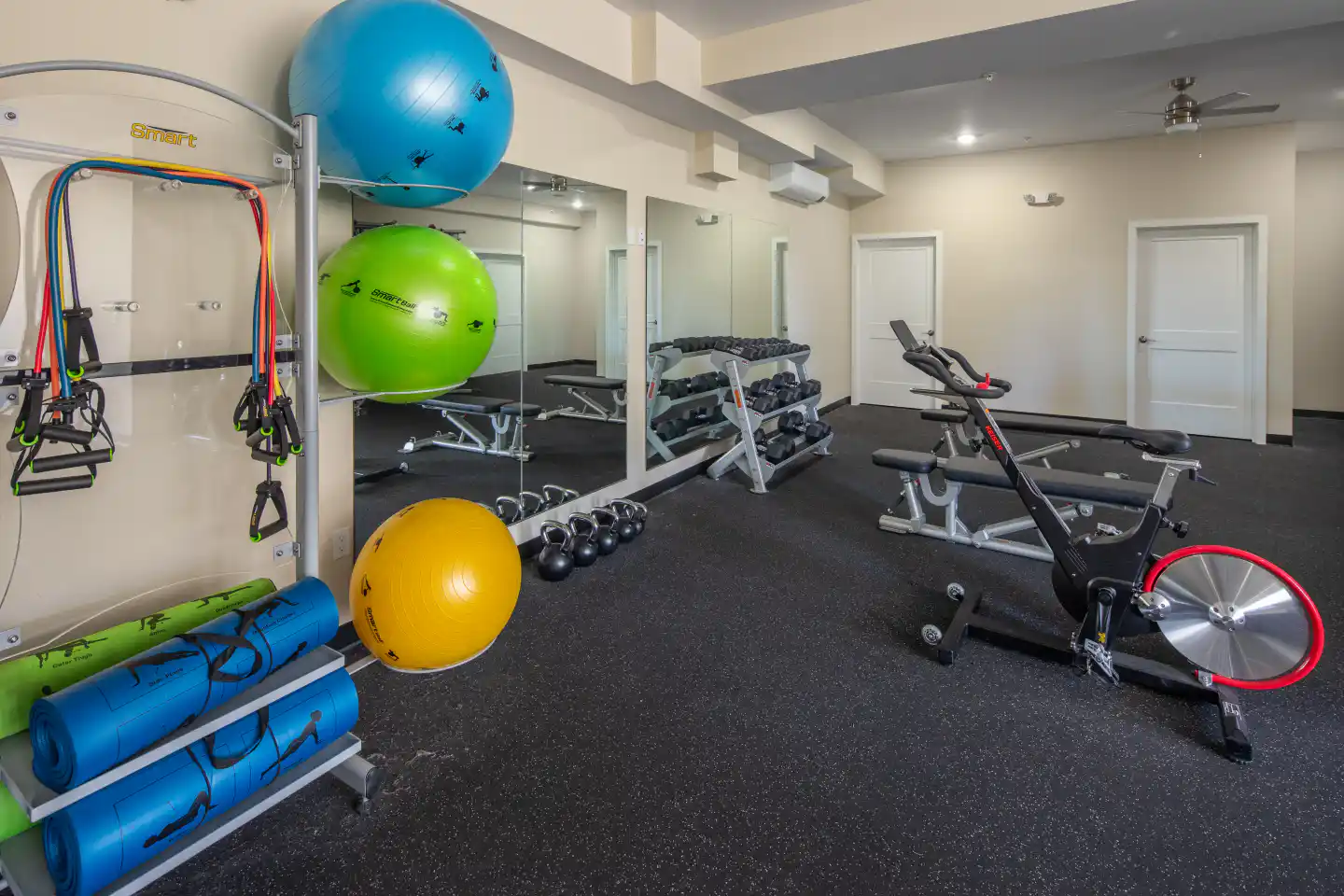 Cedar Square on-site fitness center